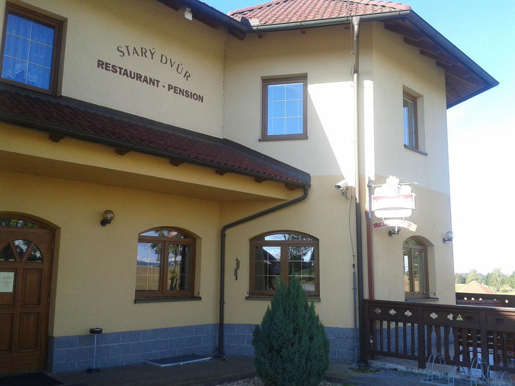 Penzion Starý dvůr Nové Dvory Exterior foto