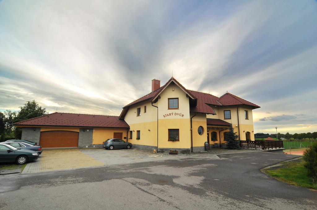 Penzion Starý dvůr Nové Dvory Exterior foto