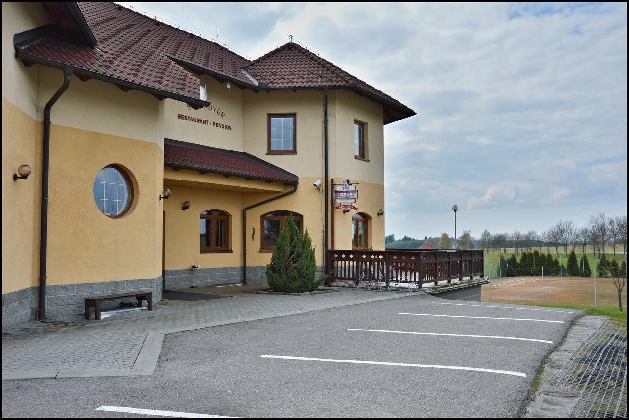 Penzion Starý dvůr Nové Dvory Exterior foto