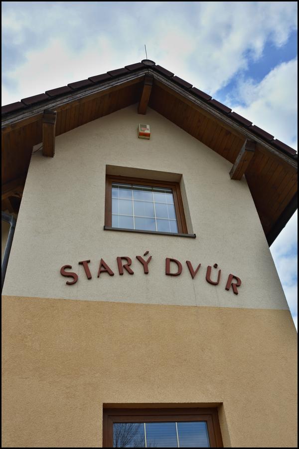 Penzion Starý dvůr Nové Dvory Exterior foto